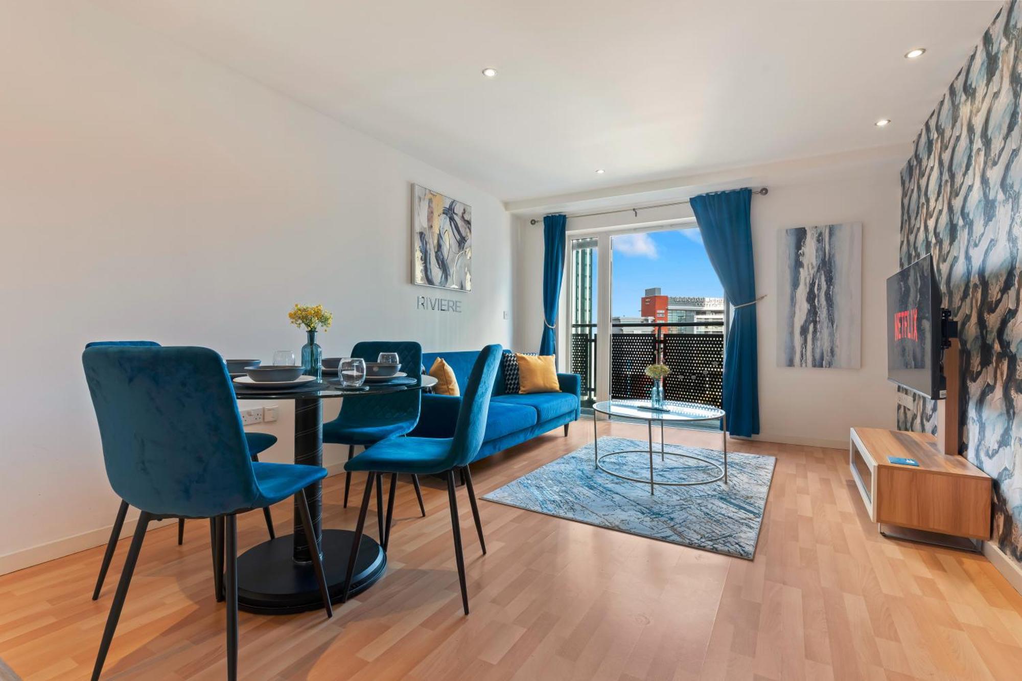 Apartment Sapphire Suite-citycentre-luxury-freeparking Birmingham