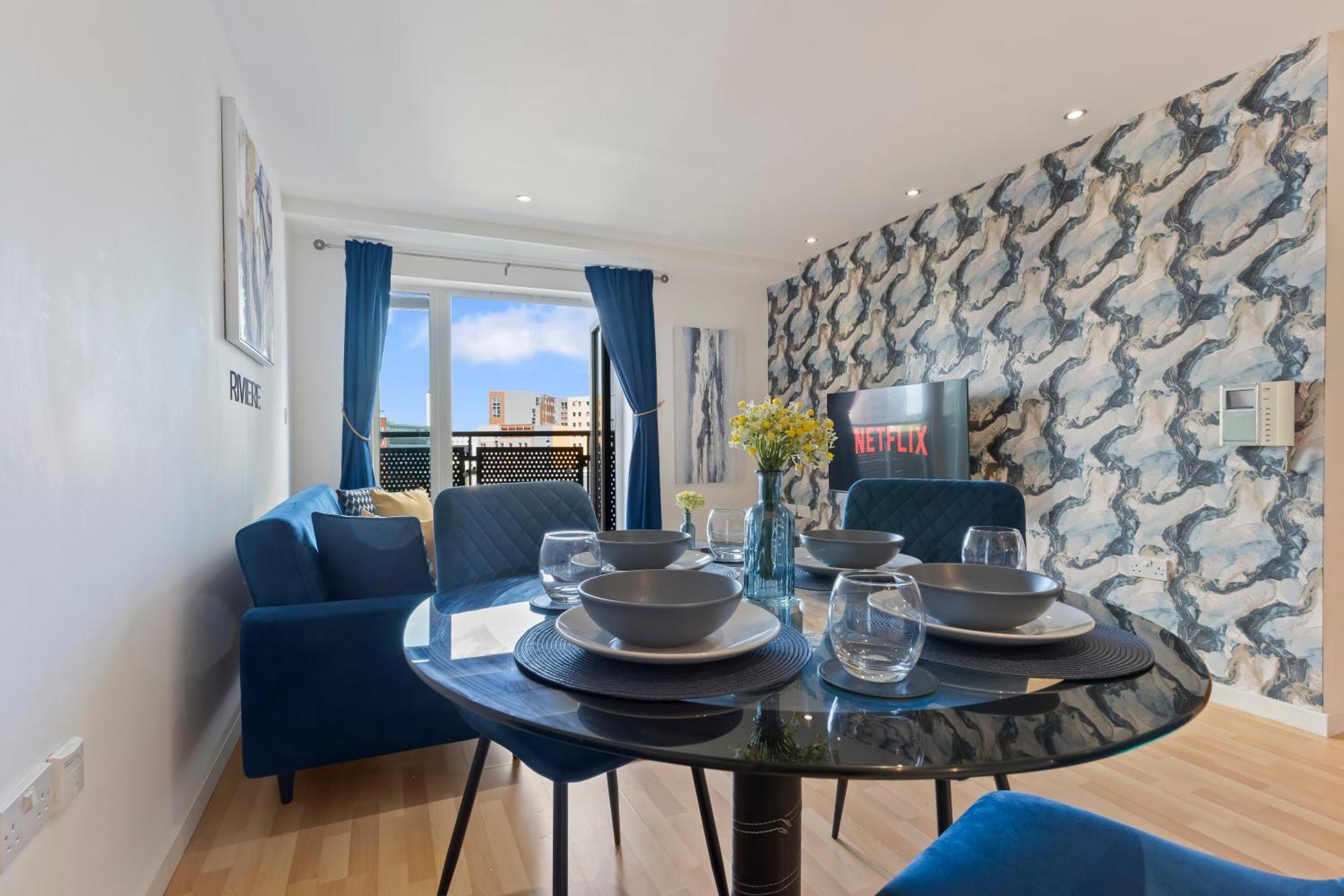 Apartment Sapphire Suite-citycentre-luxury-freeparking Birmingham